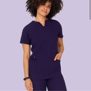 Mandala Eggplant Scrub Set